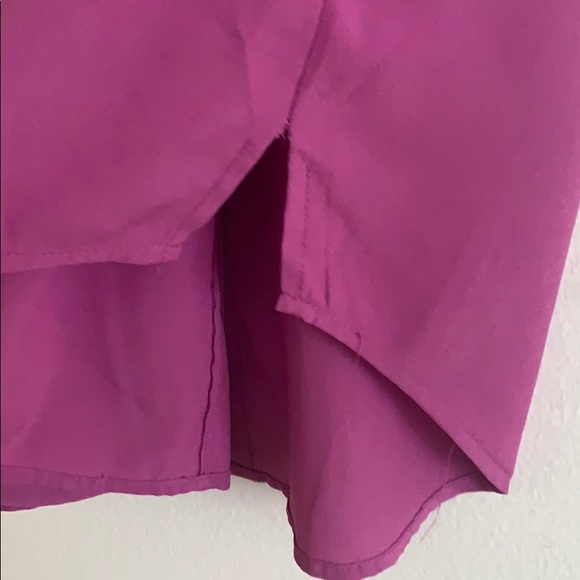Calvin Klein purple blouse. Size L - Picture 3 of 8